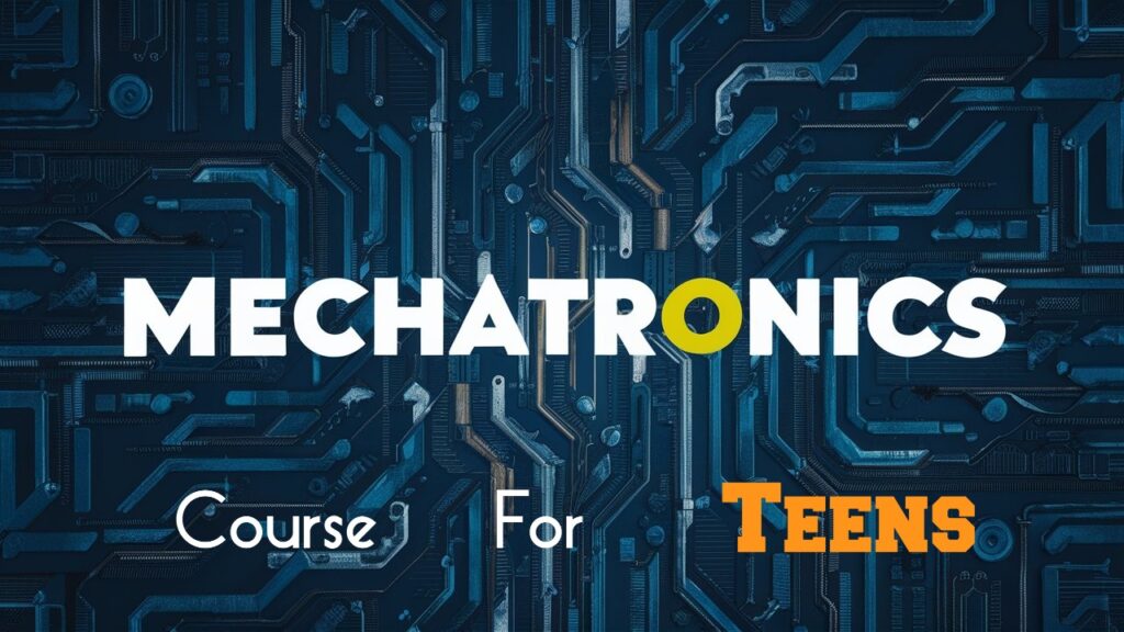 Mechatronics Engineering Course for Teens and Adults, 20  Lesson Course With Hands on Projects